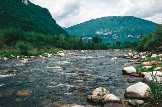Talianska rieka podobná našej Belej.