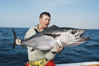 Peťov tuniak (22 kg).