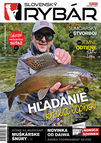 Aktuálne vydanie magazínu Slovenský RYBÁR