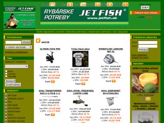 Rybárske potreby JET FISH SLOVAKIA