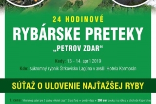 24 hodinové rybárske preteky - Petrov Zdar