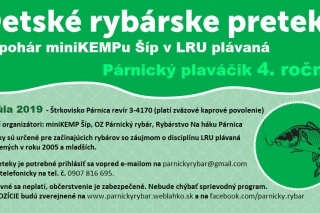 Detské rybárske preteky o pohár miniKEMPu, 4. ročník