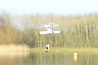 VIDEO: S DRONom na ryby