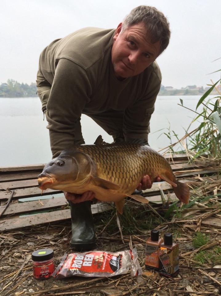 Súťaž SHIMANO a DYNAMITE BAITS, Karolov 16kg kapor 1