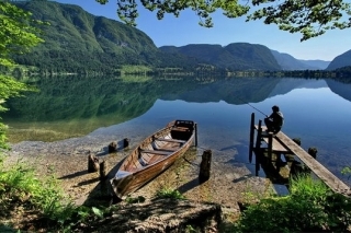 jazerá, rybárske, lakes, vody, miesta, príroda