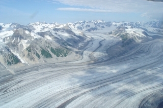 Aljašské ľadovce.