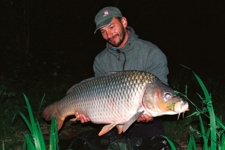Krásny a mohutný šupináč s hmotnosťou 18 kg.