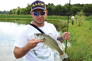 Jančiho prvý black bass.