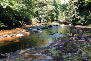 Malebná škótska riečka je raj pre potočáky.