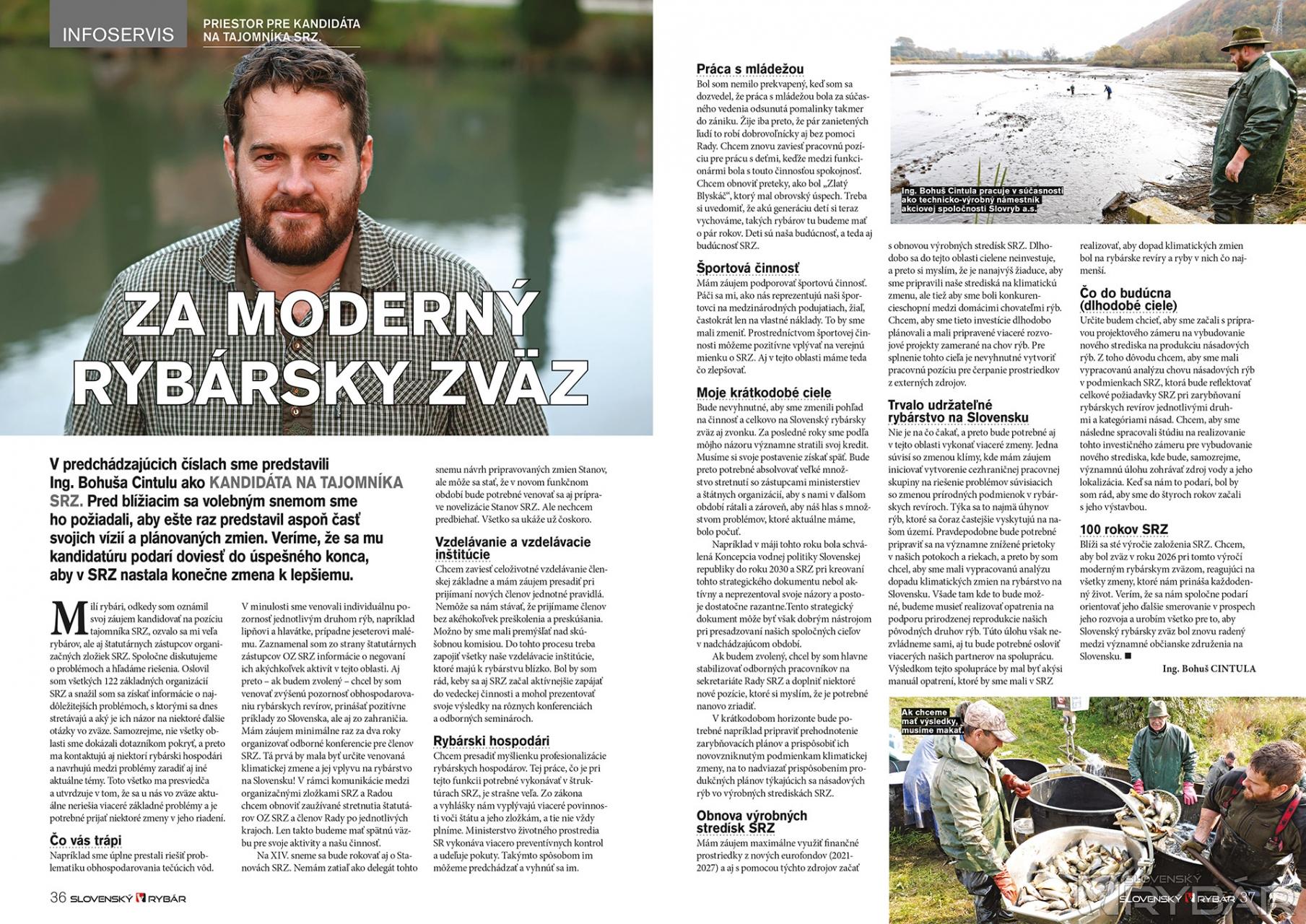 Za moderný rybársky zväz 1
