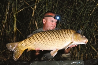 Môj najväčší kapor výpravy s hmotnosťou 16 kg.