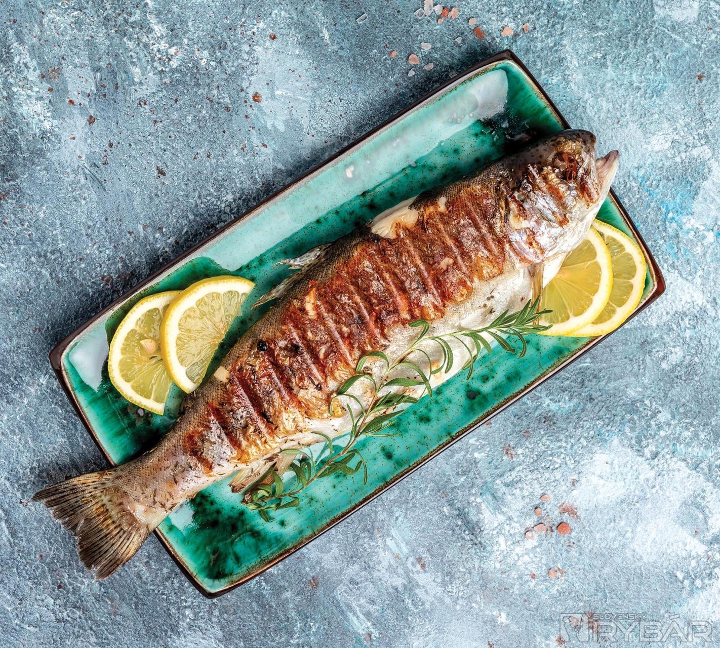 Recept - Pstruh na grile 1