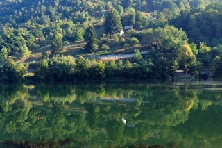 Pohľad na rieku Sava.