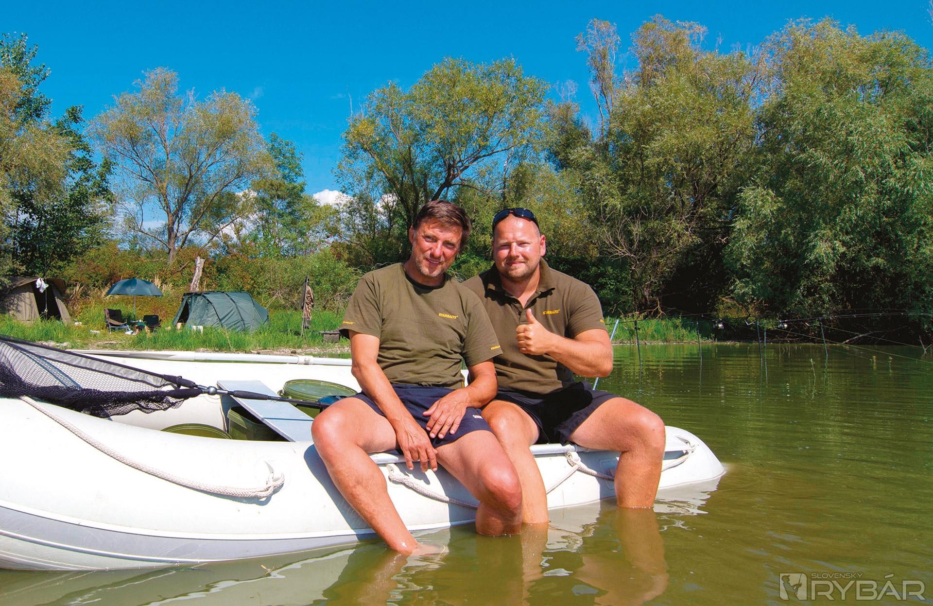 S celebritou na rybách...