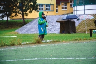 Deti v RT neodradil ani dážď.