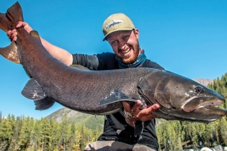 Konečne ďalší úlovok cez 120 cm, 
ktorý sme horko-ťažko zdolali.