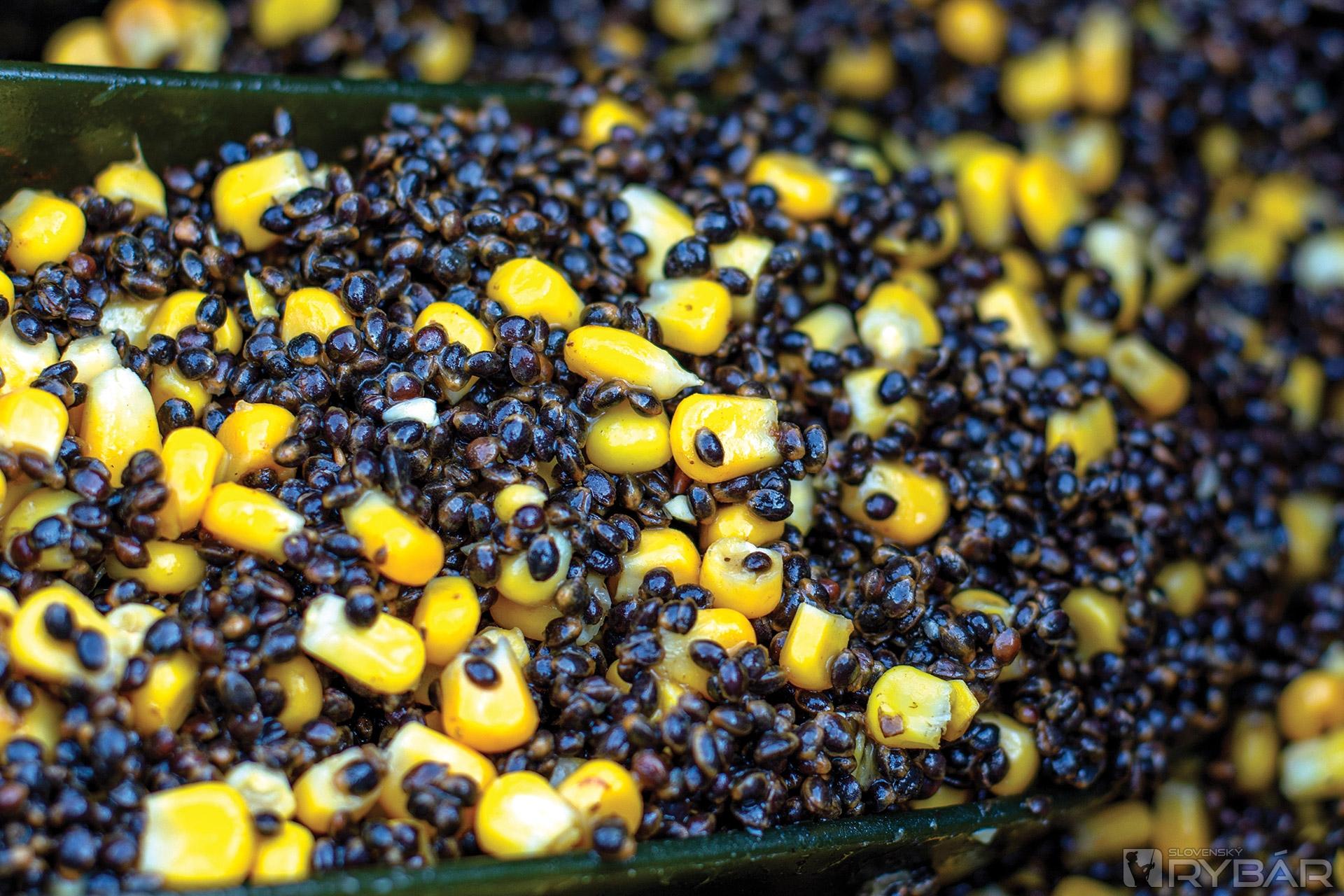 Konope a lahôdková kukurica sú na niektorých typoch revírov výbornou voľbou na doplnenie voľnej návnady.