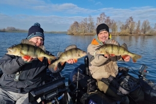 Na dravce s muškárkou z bellyboatu 3