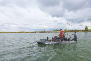 Redakcia testuje motor Garmin Force® Current pre kajak 5