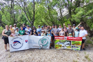 Spoločná fotografia účastníkov sústredenia.