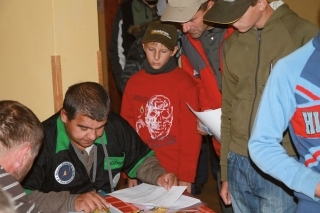 Žrebovanie.