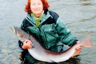 Alenka a jej svetový tajmen (139 cm).