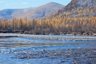 Mongolsko - rieka Uur 8