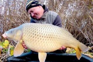 23. Druhá ryba a luxusný 13,5 kg zimný šupináč.