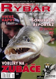 magazín, slovenský, rybár, vydanie, január, 2015
