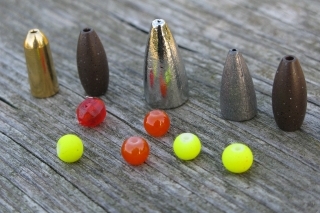 Bullet weights - záťaže na Texas rig a Carolina rig.