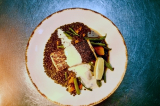 Recept - Losos steplýmšalátom