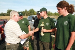 Družstvo Senice: sprava Andrej Fuksa, Michal Černý(kapitán), Martin Kopálek, Ľudovít Schewela.