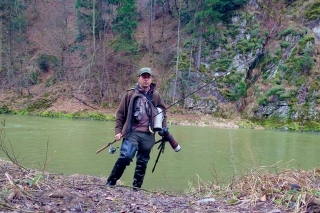 Udica a fotoaparát  -  neodmysliteľná výbava pri potulkách po našich vodách.