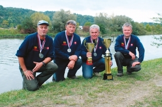 Druhé miesto družstva MsO SRZ Bratislava 2 - Trabucco team.
