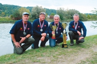 Druhé miesto družstva MsO SRZ Bratislava 2 - Trabucco team.