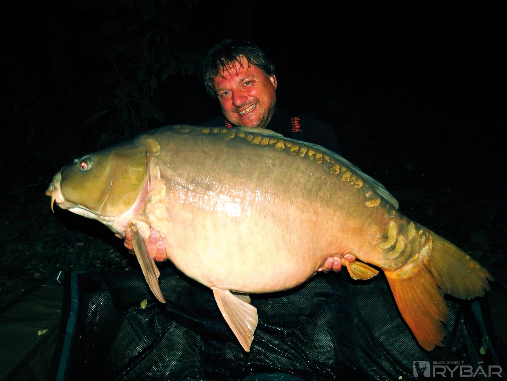 Výsledok variability, lysec s hmotnosťou 21,92 kg. 
Naozaj som sa z jeho ulovenia tešil!
