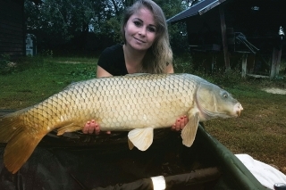 Zatiaľ môj osobák, 
kapor 12 kg a 95 cm. Verím, že budú aj väčšie.