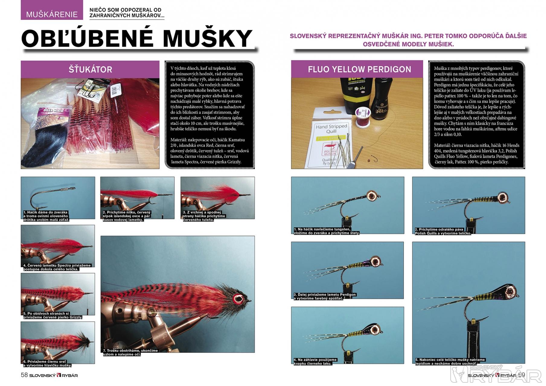 Obľúbené mušky 1