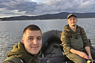 Spoločná selfie počas vyvážky.