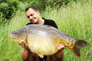Môj 20,5 kg ťažký lysec chytený na jazere Debrecei tó, ktorého som pomenoval BIG MAMA.