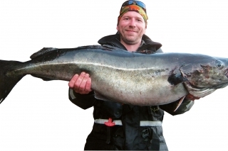 Treska tmavá - 113 cm.