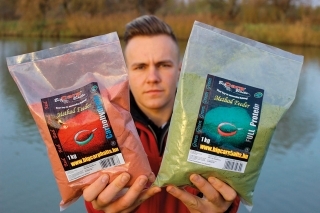 Dva druhy krmív od Big Carp Baits.