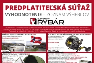 Vyhodnotenie predplatiteľskej súťaže