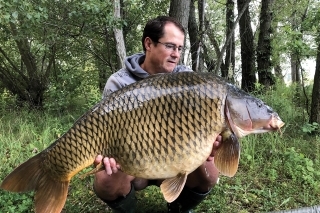 Túto stavbu tela milujem; 19,7 kg z môjho obľúbeného jazera.