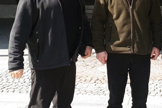 S otcom Mariánom Kuffom 
po prvom odmietnutí Istanbulského dohovoru.