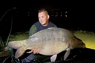 Martinov parádny 20,6 kg lysec, ktorý ho potešil na obľúbenú montáž Ronnie Rig.