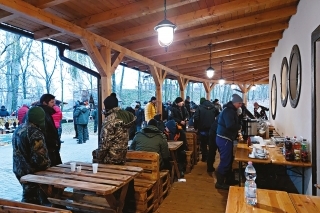 Občerstvenie bolo pripravené po každom dni pretekov.