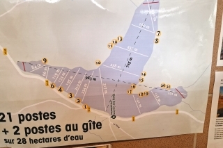 Mapka jazera.