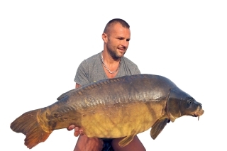 Lysec 23,5 kg ulovený z brehu.