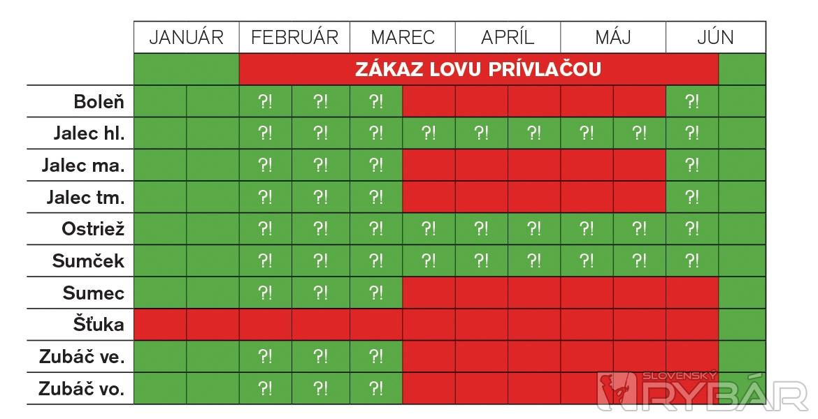 Lov prívlačou s otáznikom a s výkričníkom 4